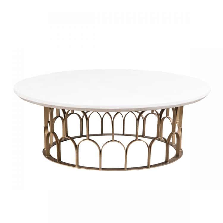 Gatsby Coffee Table 115cm Concrete Top Zago Store