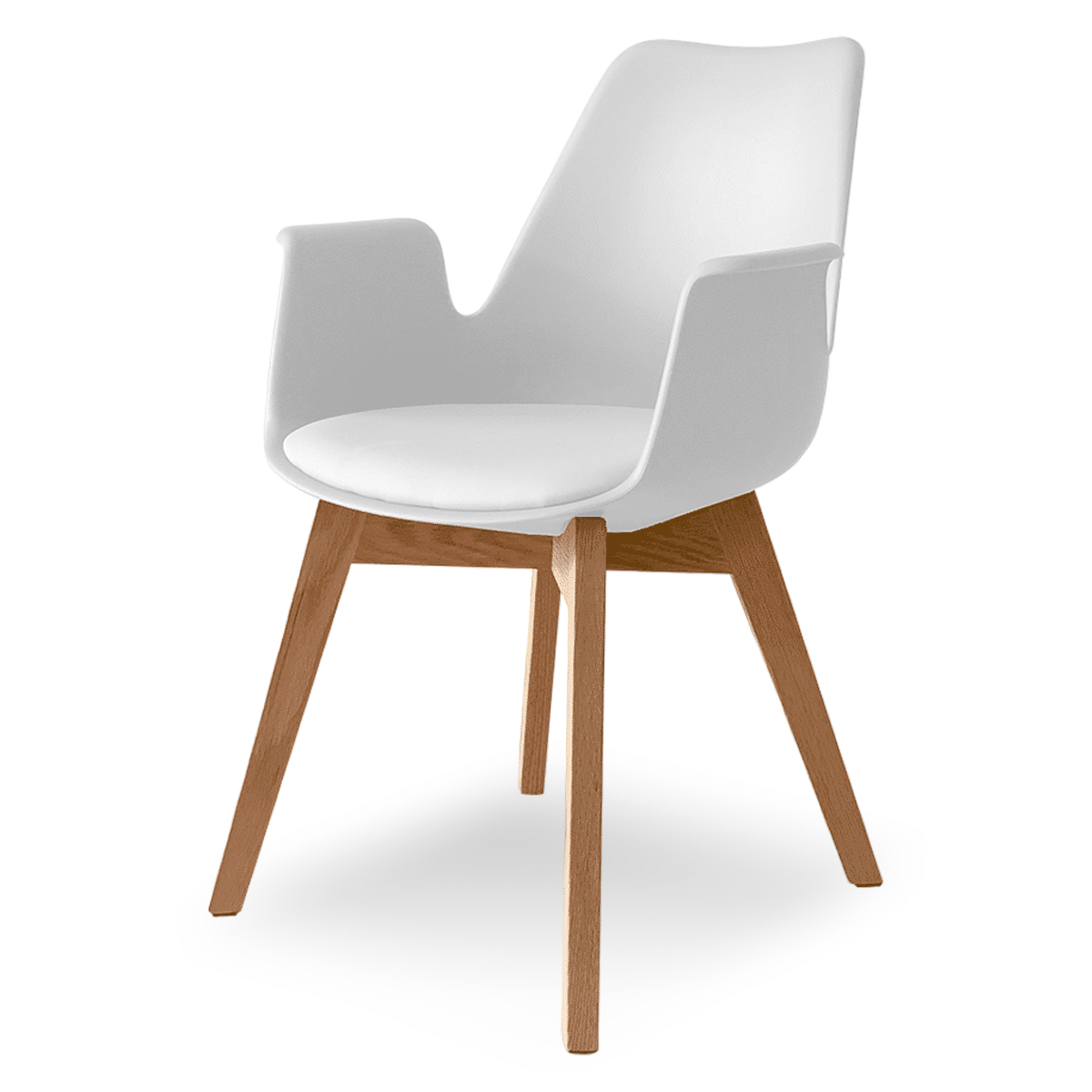 Kameron Dining Chair – White – 1